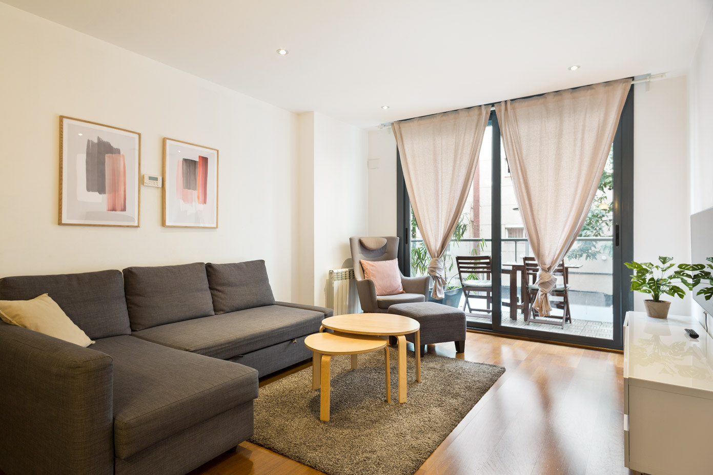 Les Corts Exclusive 1 Bedroom Flat with Balcony